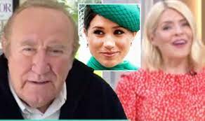 Holly willoughby rarely shares photos inside her family home with husband dan baldwin, so her fans were paying close attention to a new picture she posted inside her bathroom. Prose Is Terrible Holly Willoughby Taken Aback As Andrew Neil Blasts Meghan Markle Book Tv Radio Showbiz Tv Express Co Uk