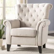 I've attached a close up of the fabric so you can see the hints of navy and flecks of beige. Laurel Foundry Modern Farmhouse Ivo Wingback Chair Reviews Wayfair Wayfair Living Room Chairs Furniture Arm Chairs Living Room