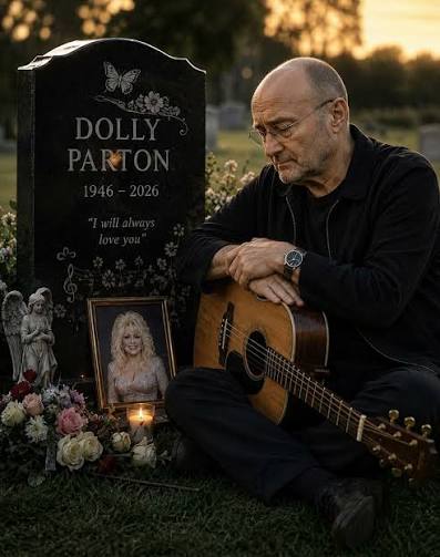 Phil Collins Visits Dolly Parton’s Final Resting Place — A Heartbreaking  Goodbye Between Two Music Legends 💔🕊️, ▶️ Breaking Update!  https://timelessmusic.best/phil-collins-visits-dolly-partons-final-r...