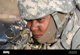 Soldiers rifle exercise hi-res stock photography and images