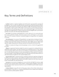 Appendix 2 Key Terms And Definitions Establishing A Coordinated Local Family Assistance Program For Airports The National Academies Press