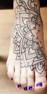 More images for henna foot tattoo designs tumblr » 100 Gorgeous Foot Tattoo Design You Must See