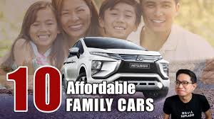 Top 10 Most Affordable Family Cars In The Philippines Philkotse Top List Youtube