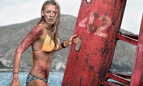 The Shallows review – deep breath: Blake Lively shark-fighting thriller is  superb | Thrillers | The Guardian