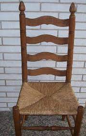 Vintage wooden chair rush seat occasional chair super little chair, ideal for bedroom or hallway. Ladder Back Chairs Rush Seats Ideas On Foter