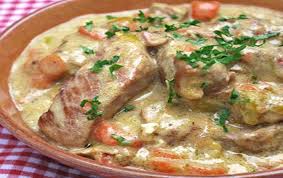 Epingle Sur Plats Blanquette De Porc