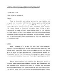 Pergerakan puteri islam malaysia (ppim). Laporan Perkhemahan Unit Beruniform Pengakap