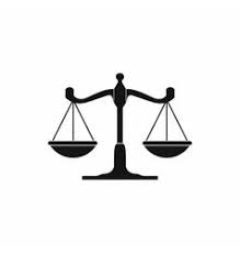 Scales Of Justice Icon Simple Style Simple Style Style Icon