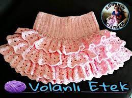 volanli etek modeli yapimi kiz bebekler icin bugun cok sik bir volanli etek modeli yapimini gostermek istiyorum kiz cocuklari ici bebekler icin orgu etek orgu