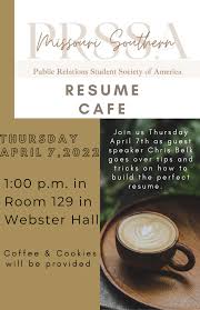 PRSSA hosts resume workshop