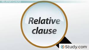 By combining sentences with a relative clause, your text becomes more fluent and you can avoid repeating certain words. Types Of Clauses Noun Adverbial Relative Clauses Video Lesson Transcript Study Com