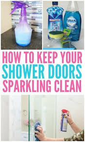 11 Brilliant Hacks To Clean Glass Shower Doors Organization Obsessed Shower Doors Cleaning Hacks Cleaning