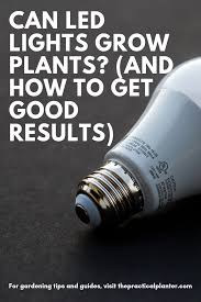 I did some checking and found that led lights have been researched by universities like purdue. Can Led Lights Grow Plants And How To Get Good Results Growing Plants Led Lights Growing Plants Indoors
