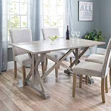 4.5 out of 5 stars 445. Annalise Distressed Gray Oak Dining Table Kirklands