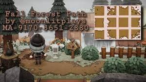 The name of the series was actually dōbutsu no mori or animal forest, and it was released on the nintendo 64. Fall Forest Path For Animal Crossing New Horizons Animal Crossing Wild World Animal Crossing Animal Crossing Qr
