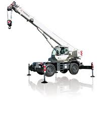 rough terrain cranes terex cranes