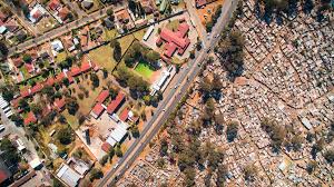 A Drone Captured These Shocking Photos Of Inequality In South Africa Aerial View Photo South Africa