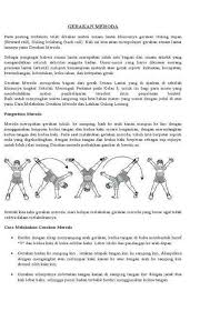 Gerakan meroda termasuk salah satu cabang dari senam lantai yang tidak menggunakan alat. Contoh Gerakan Meroda Brainly Co Id