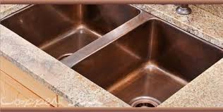 drop in kitchen copper sinks
