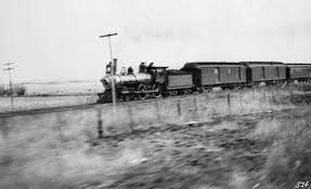 By 1895 Trains Could Move Quickly Across The Nation As Seen Here As A Passenger Train Whistles Through Kansas Scenic Travel Train Travel Train
