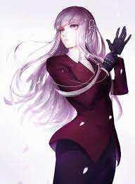 This includes edits that only provide a reaction to or summary of the initial media. Hd Wallpaper Anime Girls Purple Hair Kirigiri Kyouko Long Hair Purple Eyes Wallpaper Flare