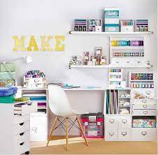 The trick is finding a place for everything because when everything has a place i for one, first need a designated craft room. Idea For Craft Room Storage Recollections Craft Room Storage Dream Craft Room Craft Room