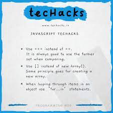 Some Basic Tips For Javascript Beginners Tips And Tricks Javascript Tech Hacks Tips