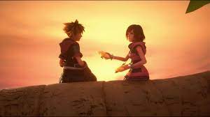 Kingdom Hearts III: Sora Shares A Paopu Fruit With Kairi - YouTube