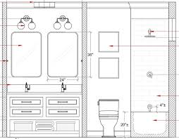 Another common size for a smaller bathroom is a 7' x 7' foot design. Tips For Designing Small Bathrooms For Multi Users Mount Valley Project Tami Faulkner Design