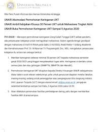 Universitas Airlangga Pa Twitter Hai Ksatria Airlangga Merespon Permohonan Keringanan Ukt Akibat Pandemi Ada Penyesuaian Kebijakan Untuk Meringankan Mahasiswa Dalam Agenda Dengar Pendapat Dg Mahasiswa Pada Sabtu 1 8 Wakil Rektor 1 Prof