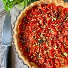 Tarte A La Tomate En 2020 Tarte Tomate Tarte Pate Feuilletee Tomates
