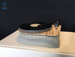 Platine Vinyle B En Cours De Developpement Beton Et Zebrano Creation A Pasdeloup Design 2016