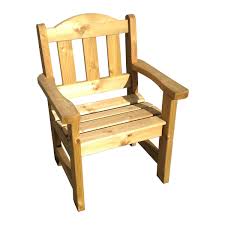 Vintage redwood style patio furniture. Redwood Carver Chair