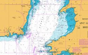 Saint Georges Channel Marine Chart 1410_0 Nautical