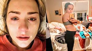 I always looked 6 months pregnant. My friendships dissolved  instantaneously. My stomach was filled all the way from my bowels to my  intestines, reaching close to my heart. 'If you went on