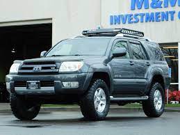 Your mileage will vary for many reasons, including. 2004 Toyota 4runner Limited 4x4 V8 Navi Leather Lifted