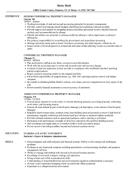 It has a purpose and that is to make sure that the reader is made aware of the applicant's purpose for applying for a job at a particular company. Commercial Property Manager Resume Samples Velvet Jobs