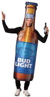 Bud Light Beer Bottle Costume Unisex Design Fits Men Women 21 Of Age