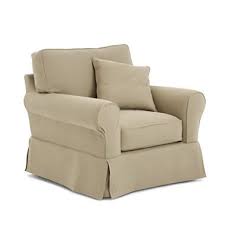 Linden Street Friday Twill Slipcovered Chair Slipcovers For Chairs Slipcovers Slipcovered Sofa