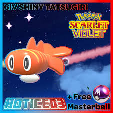 Pokemon Scarlet Violet Shiny Tatsugiri Max Stats 6IV Master - Etsy