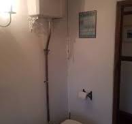 Extending pipe work to reach toilet cistern input