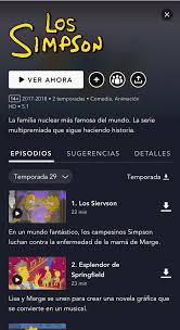 La vigesimoctava temporada de los simpson fue estrenada en estados unidos el 25 de septiembre de 2016. Memo Aponte No Twitter Confirmado Solo Estan Disponibles Las Temporadas 29 Y 30 De Los Simpsons En Disney Plus Latinoamerica