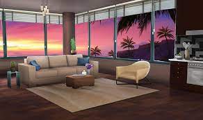 Int Hot Tub Room Sunset Open Night Episode Life Living Room Background Bedroom Night Anime Backgrounds Wallpapers