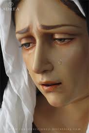 Virgen Dolorosa Vestidera, detalle cara. | Nose ring, Septum ring, Rings