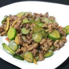 Spicy Beef Stir Fried With Cucumber All Asia Recipes Recipe Beef Stir Fry Spicy Beef Stir Fry Beef