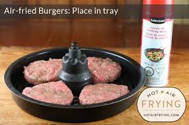 Air Fried Burgers Recipe Actifry Recipes Air Frier Recipes Air Fryer Recipes