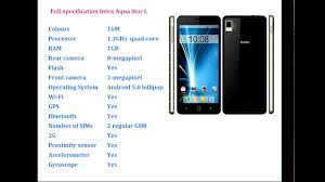 Intex Aqua Star L Android 5.0 Lollipop ...