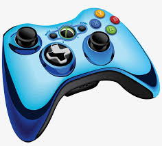 Ele tem uma certa vantagem para o seu concorrente direto, o playstation 3, pois é mais. Xbox 360 Controller Game Controller Joystick Video Controles De Xbox 360 Azul Free Transparent Png Download Pngkey