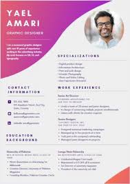 Escoge entre más de 20 diseños increibles. Curriculum Vitae Hacer Uno