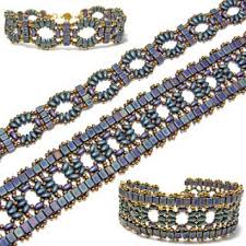 Around The Beading Table Love The Wider Cube Bead And Twin Bead Bracelet Beaded Bracelets Beadwork Bracelet Seed Bead Jewelry